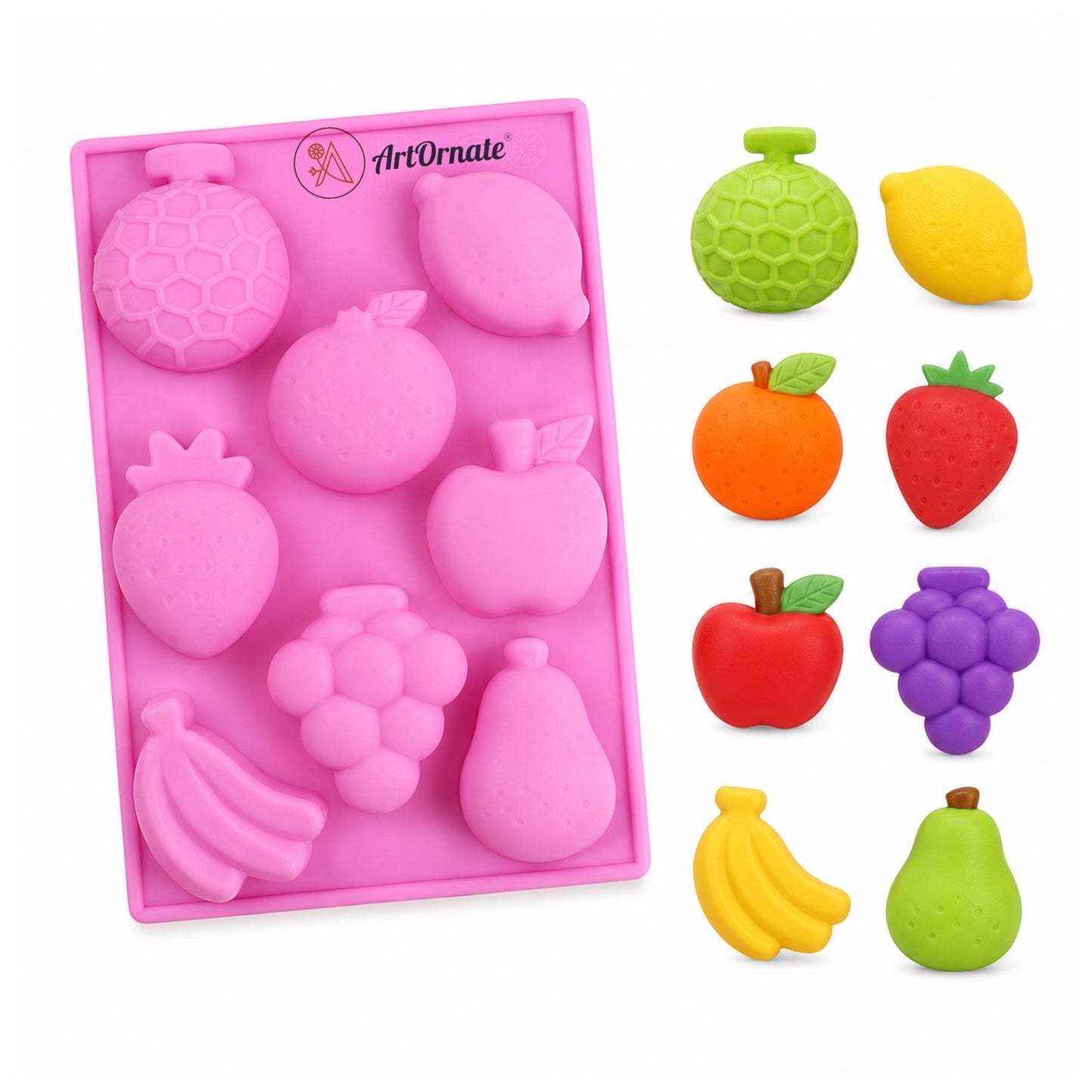 7 Fruit Silicone Mould