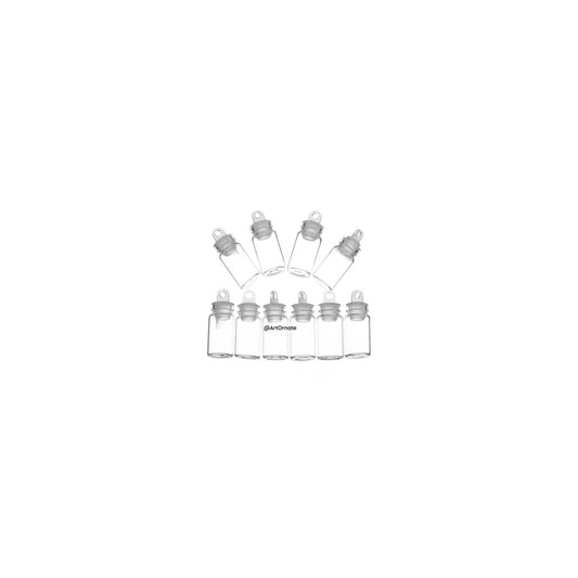 Roli Chawal Glass Bottles (10pcs)