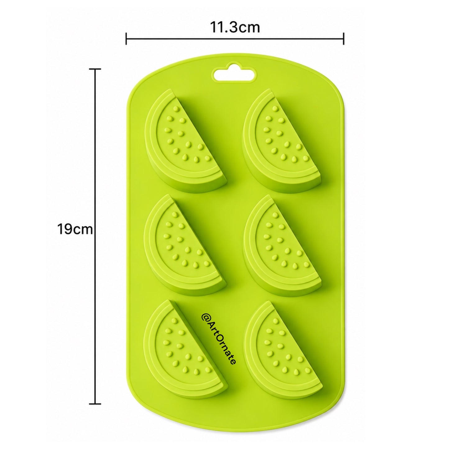 6 Watermelon Silicone Mould