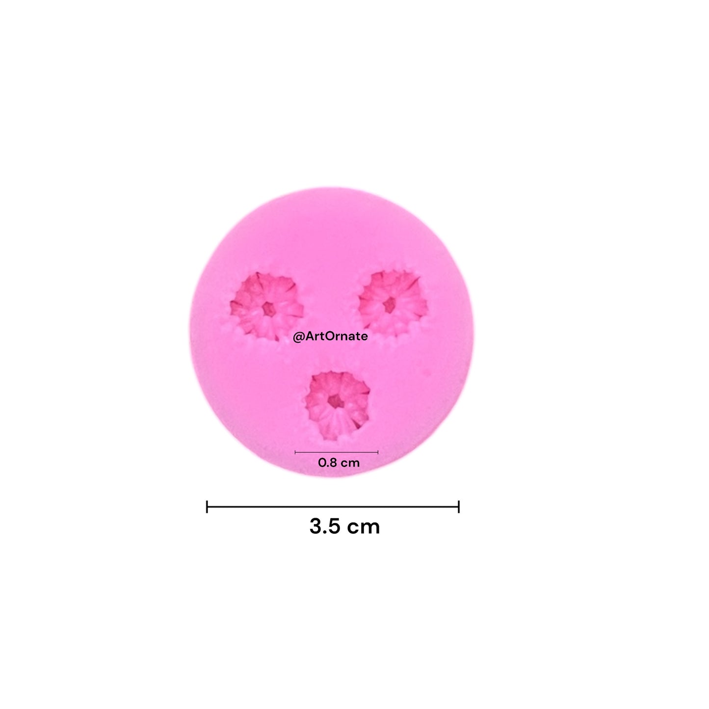 Flower Silicone Mould (HBR 15-2)