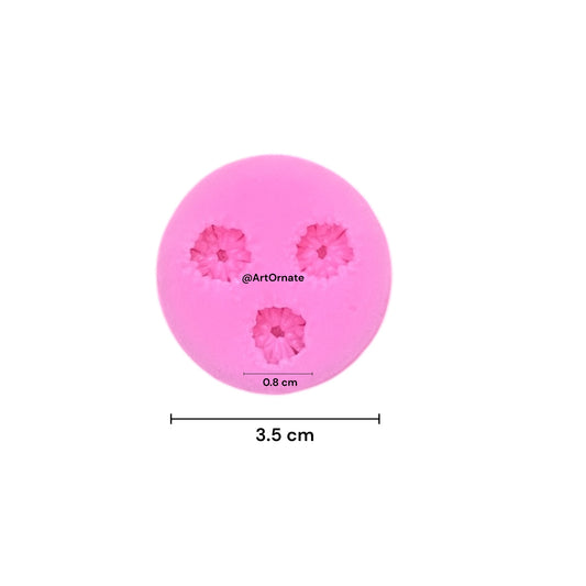 Flower Silicone Mould (HBR 15-2)