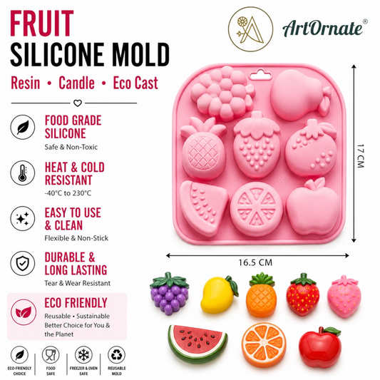 Mix Fruit Silicone Mould