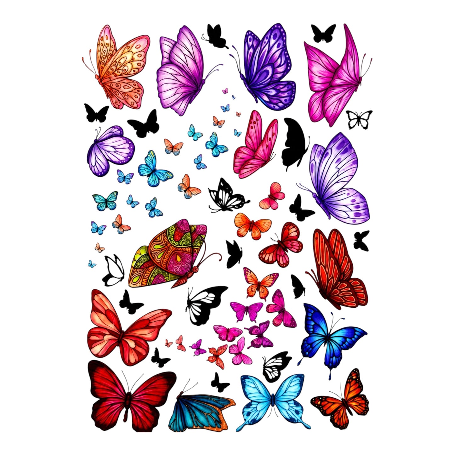 Butterfly UV DTF Sticker (UV024)