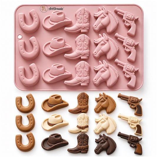Cowboy Silicone Mould