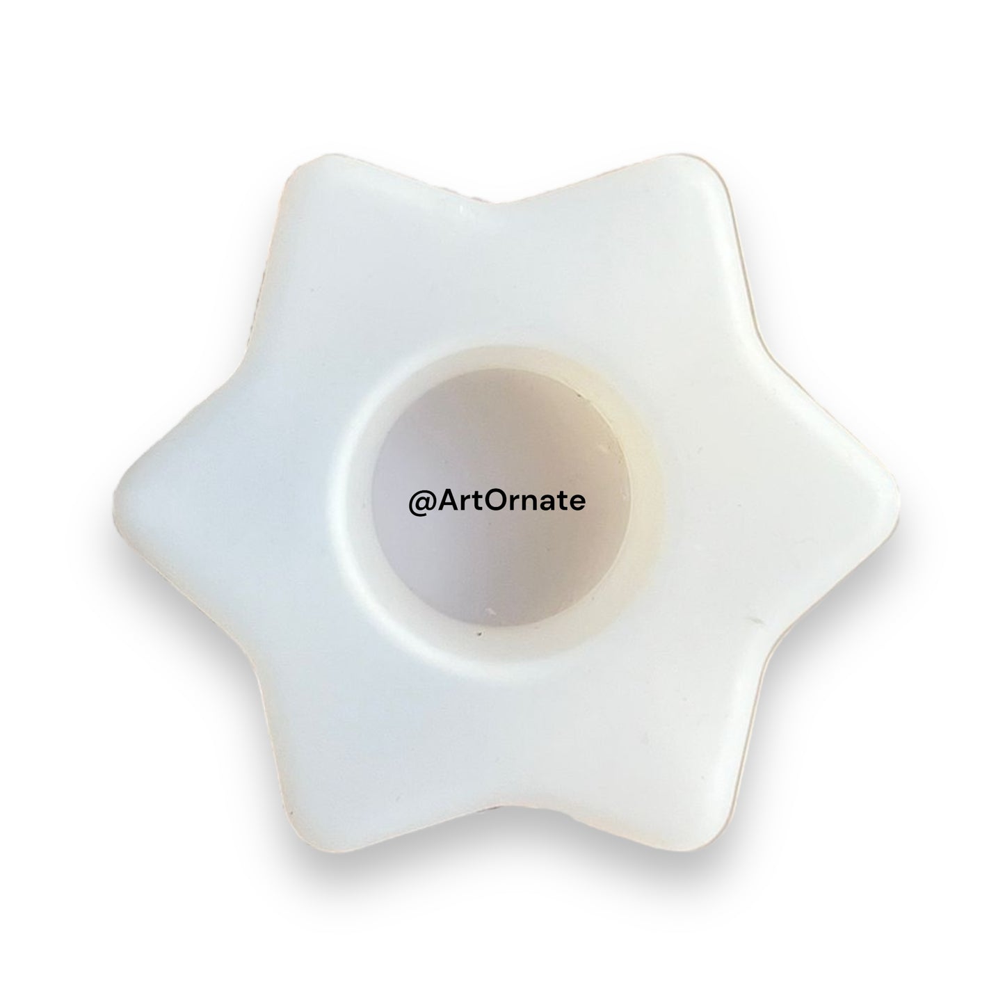 New Star Tea Light Candle Holder Silicone Mould