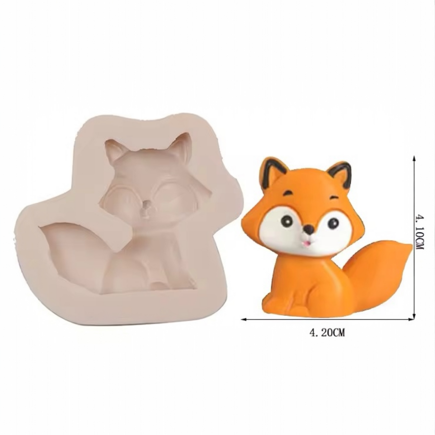 Fox Animal Silicone Mould (27223)