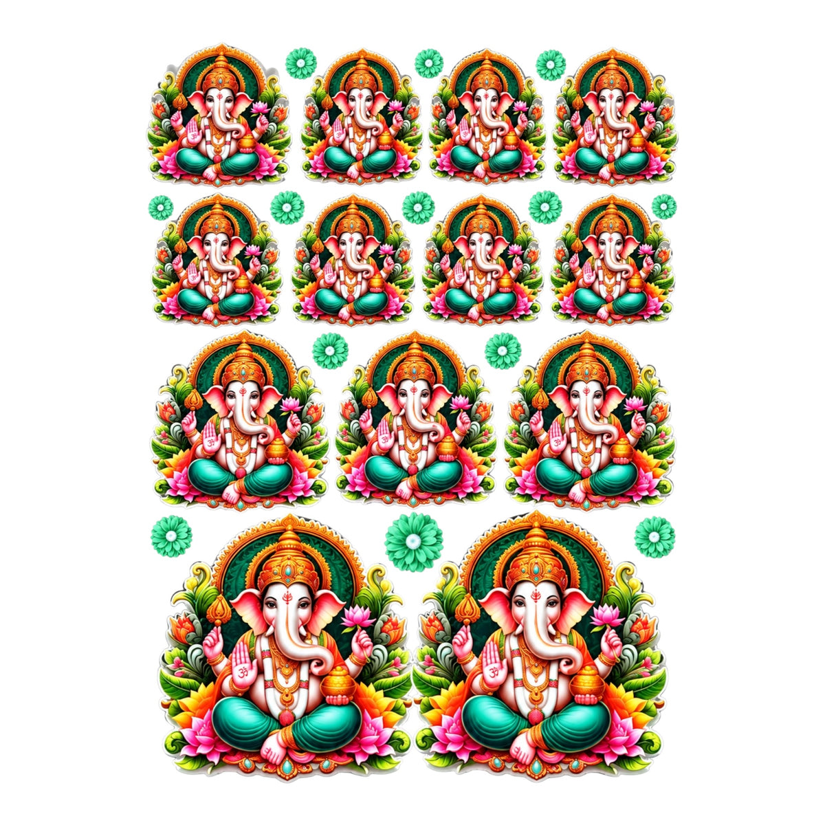 Ganeshji UV DTF Sticker (UV122)