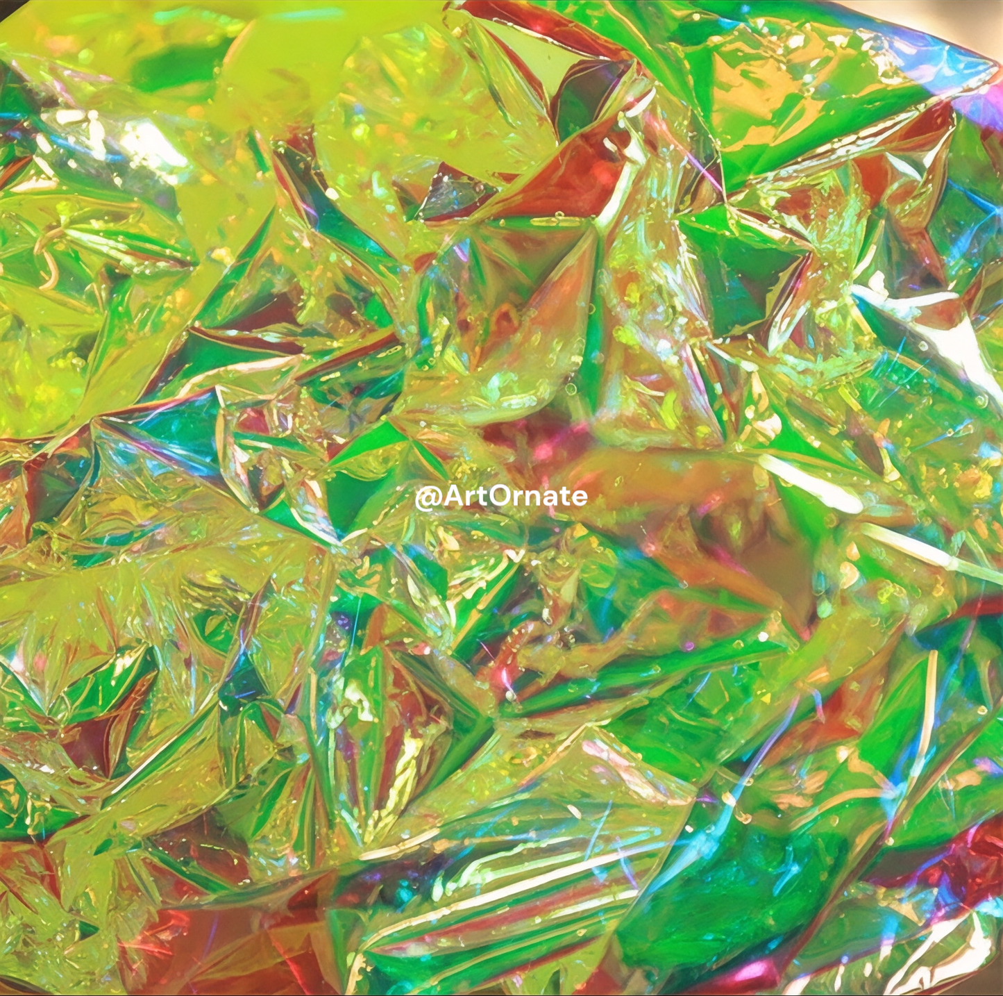 Holographic Sheet (50cm x 50cm)