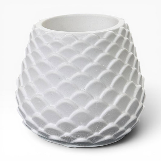Draco Concrete Candle Jar