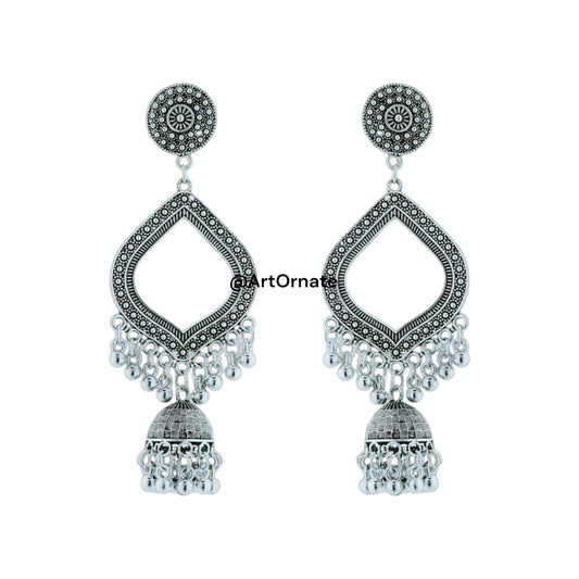 Designer Jhumka earring bezel — create unique resin jewelry with ArtOrnate supplies