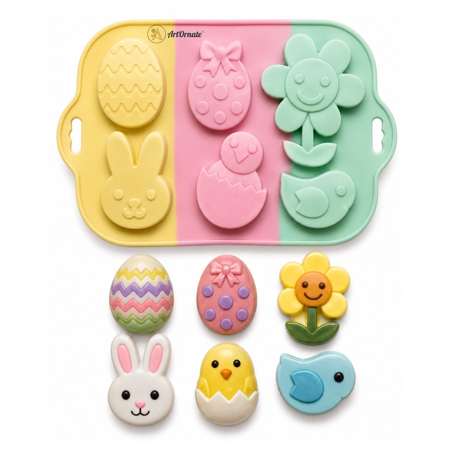 Easter Theme Silicone Mould