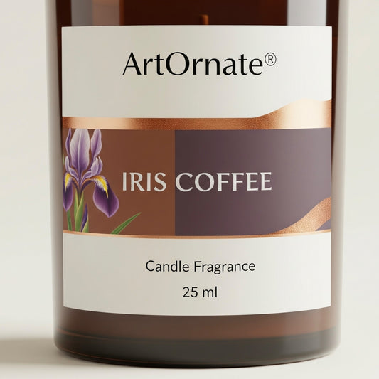 Iris Coffee Candle Fragrance Oil - Premium Aroma for Candle Making