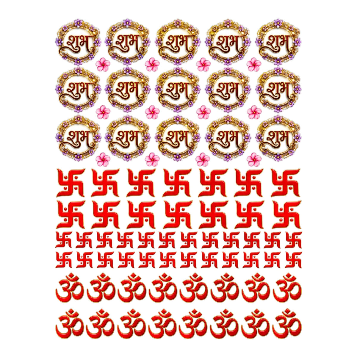 Shubh Labh UV DTF Sticker (UV120)