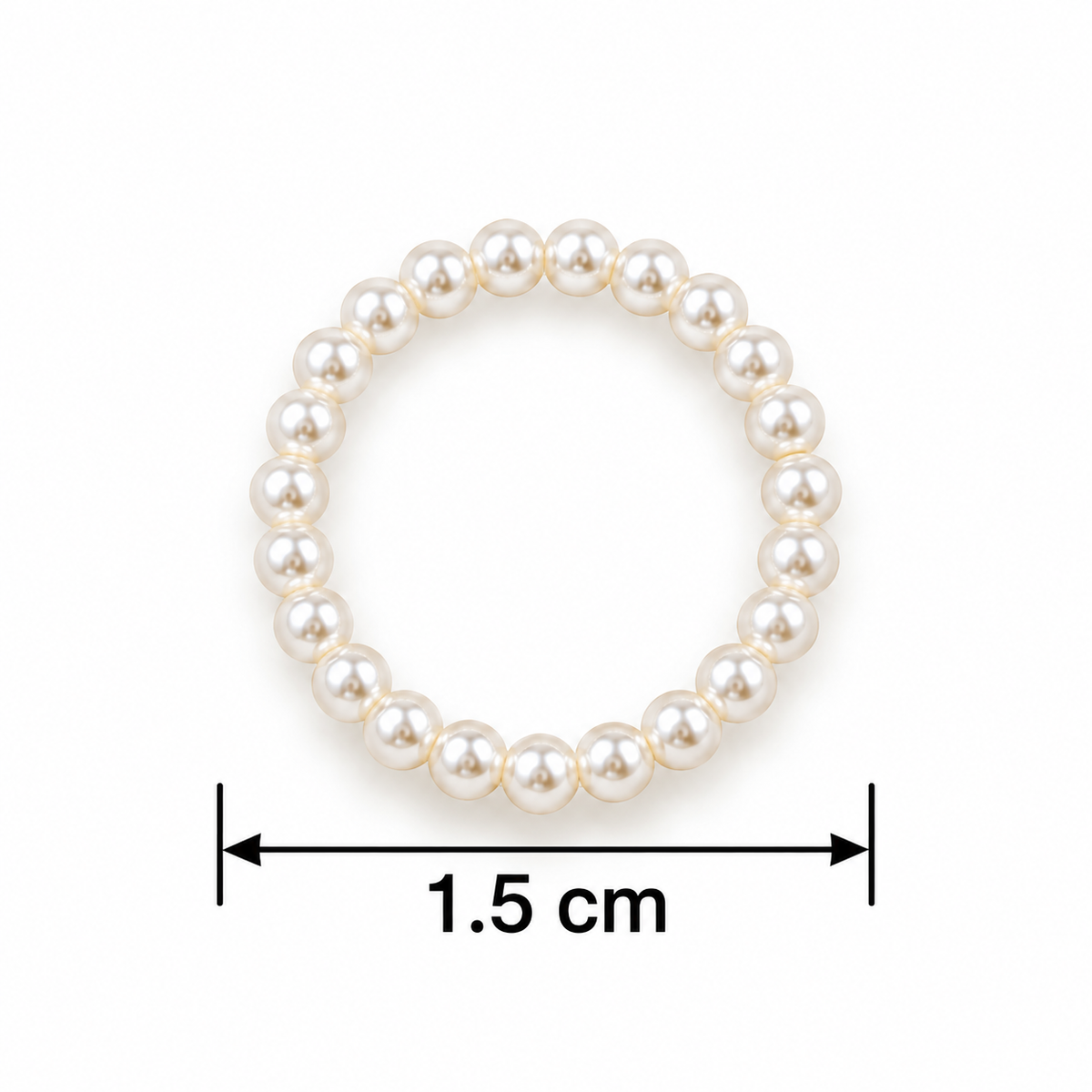 Pearl Ring Craft Embellishment for Diwali, Rakhi & Toran