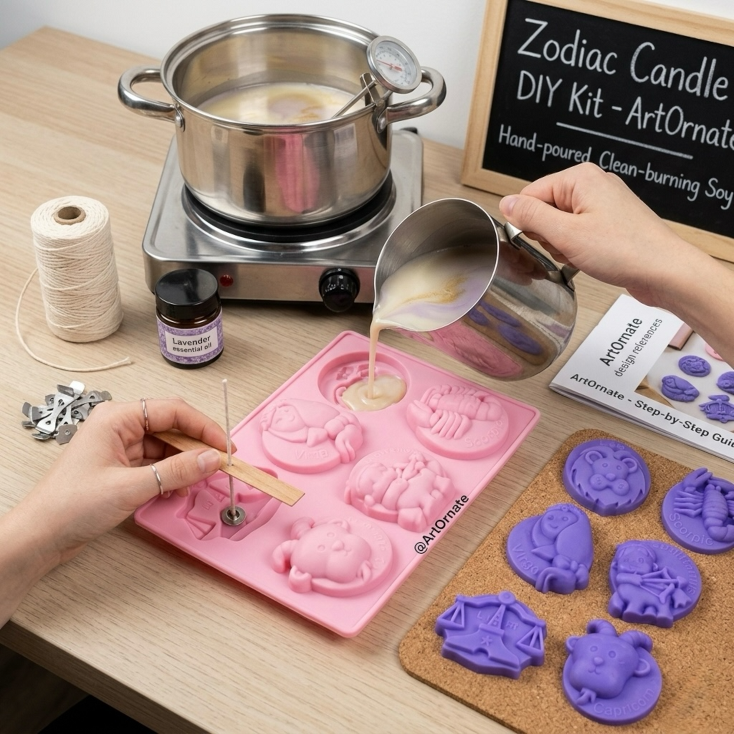 Zodiac Sign Silicone Mould