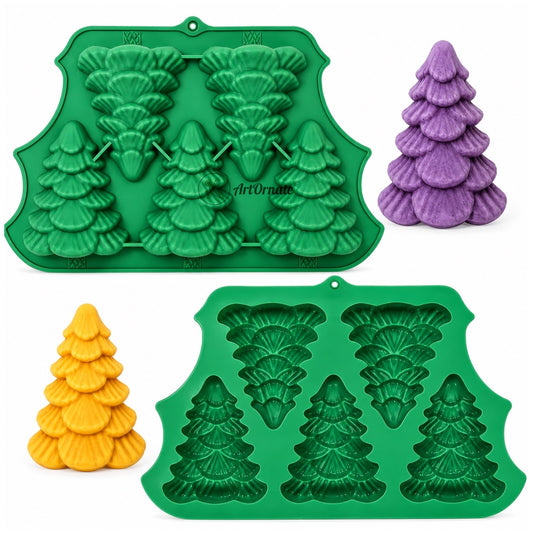 New Christmas Tree Silicone Mould