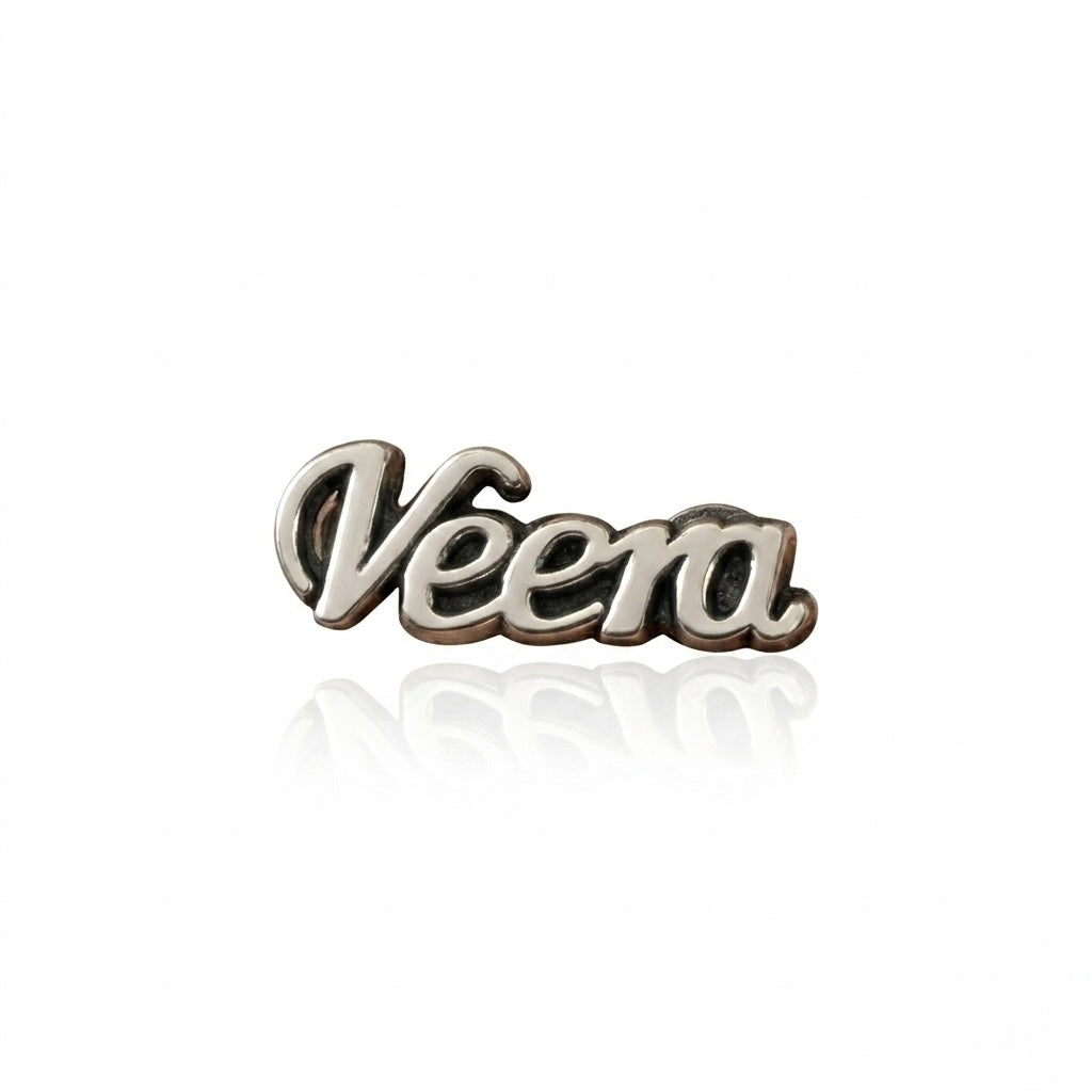 Veera Rakhi Metal Charm Silver (Y)