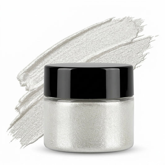 ArtOrnate pearl white metallic paste pigment for resin art and epoxy casting – premium pearl white shimmer pigment for resin jewellery, coasters, trays and decorative resin craft projects used by resin artists across India 