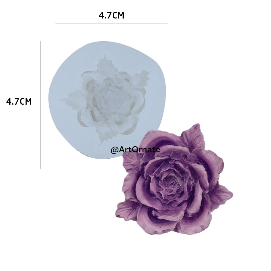 Durable Flower Shape Silicone Mould for DIY Candle Artists - ArtOrnate Raw Materials Supplier India