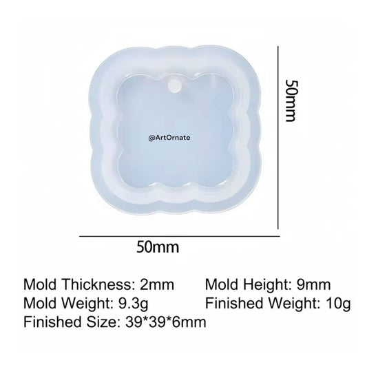 Magic Cube Pendant / Keychain Silicone Mould (SM0966)