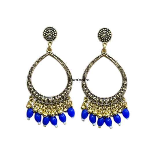 Resin Jhumka Earrings - J34