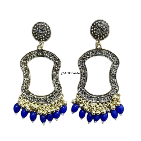 Resin Jhumka Earrings - J39