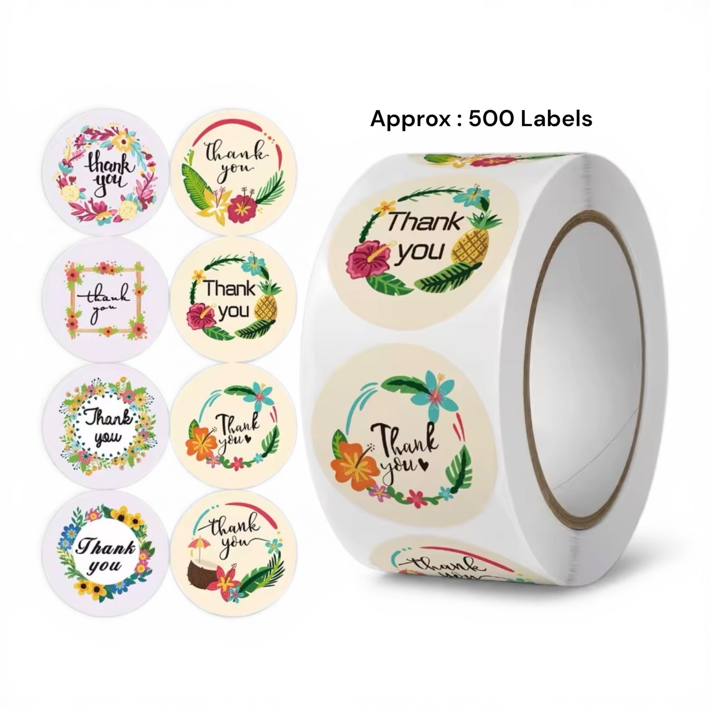 Professional thank you stickers for resin art material orders in Ahmedabad India trusted supplier