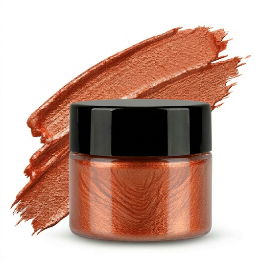 ArtOrnate pearl copper metallic paste pigment for resin art and epoxy casting – rich copper shimmer pigment for resin jewellery, coasters, trays and decorative resin craft projects used by resin artists across India