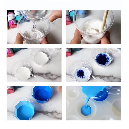 Premium water based color pigment for concrete art, eco resin and terracotta product making in India – vibrant long lasting dispersion for jesmonite, eco cast trays, coasters and handmade decor