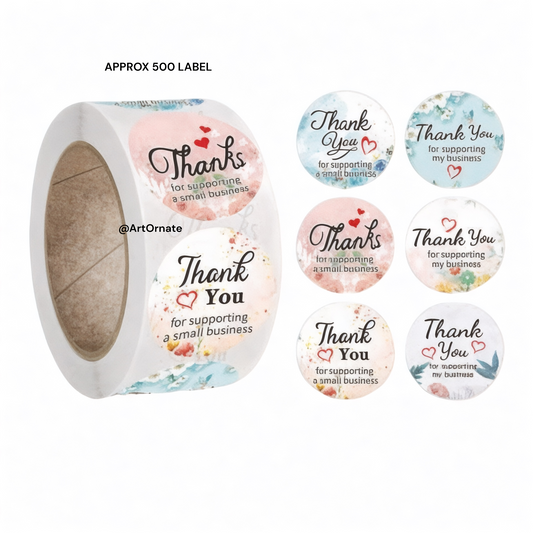 Thank You Stickers - A