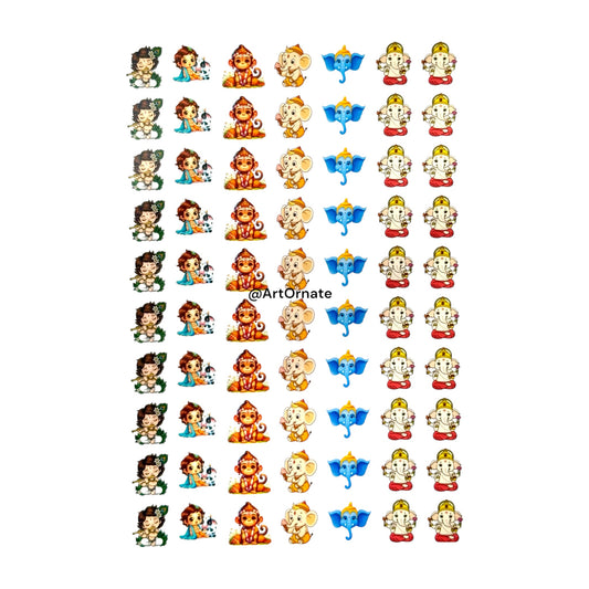 Rakhi / Key Chain Colour Insert Sheet (CIS18)