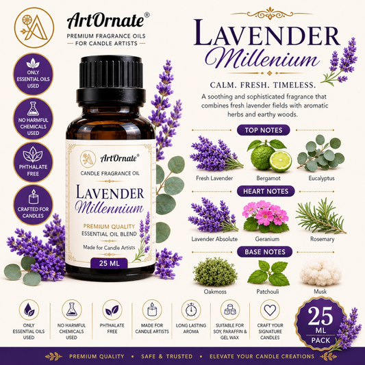 Lavender Millennium Candle Fragrance Oil