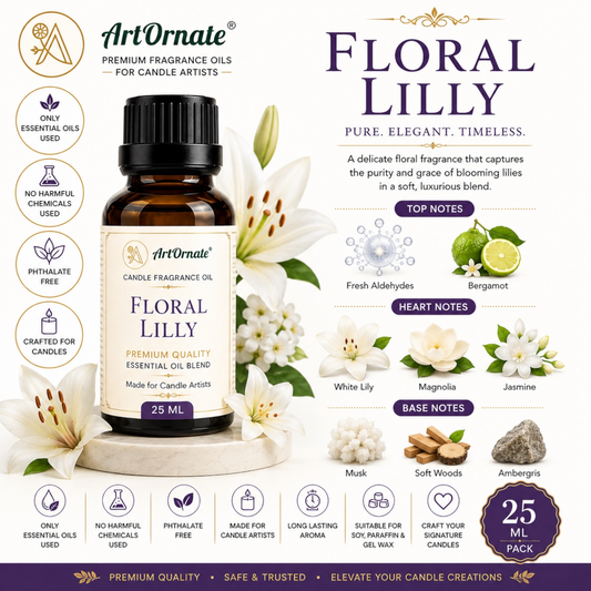 Floral Lily Candle Fragrance Oil