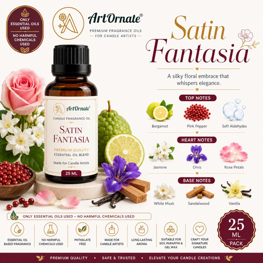Satin Fantasia Candle Fragrance Oil