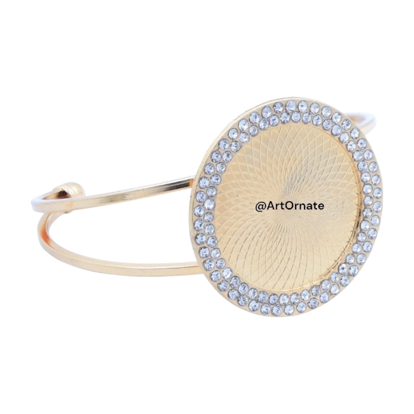 Round Diamond Bracelet Bezel