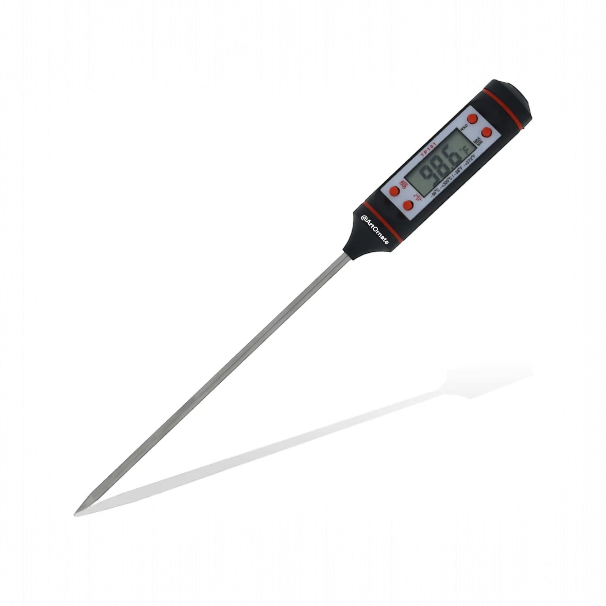 Premium Digital Rod Thermometer – High-Precision Temperature Gauge for ...