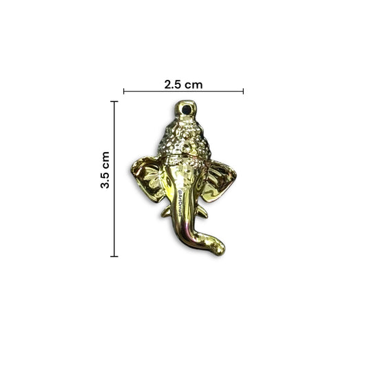3D Golden Ganeshji