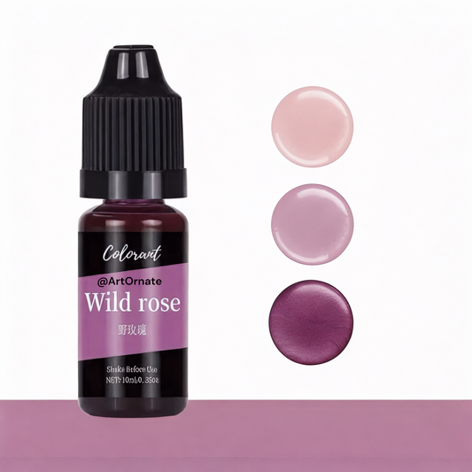 Wild Rose Pigment for Candle, Soap & Silicone Mould Crafts – Vibrant & Long-Lasting Colours