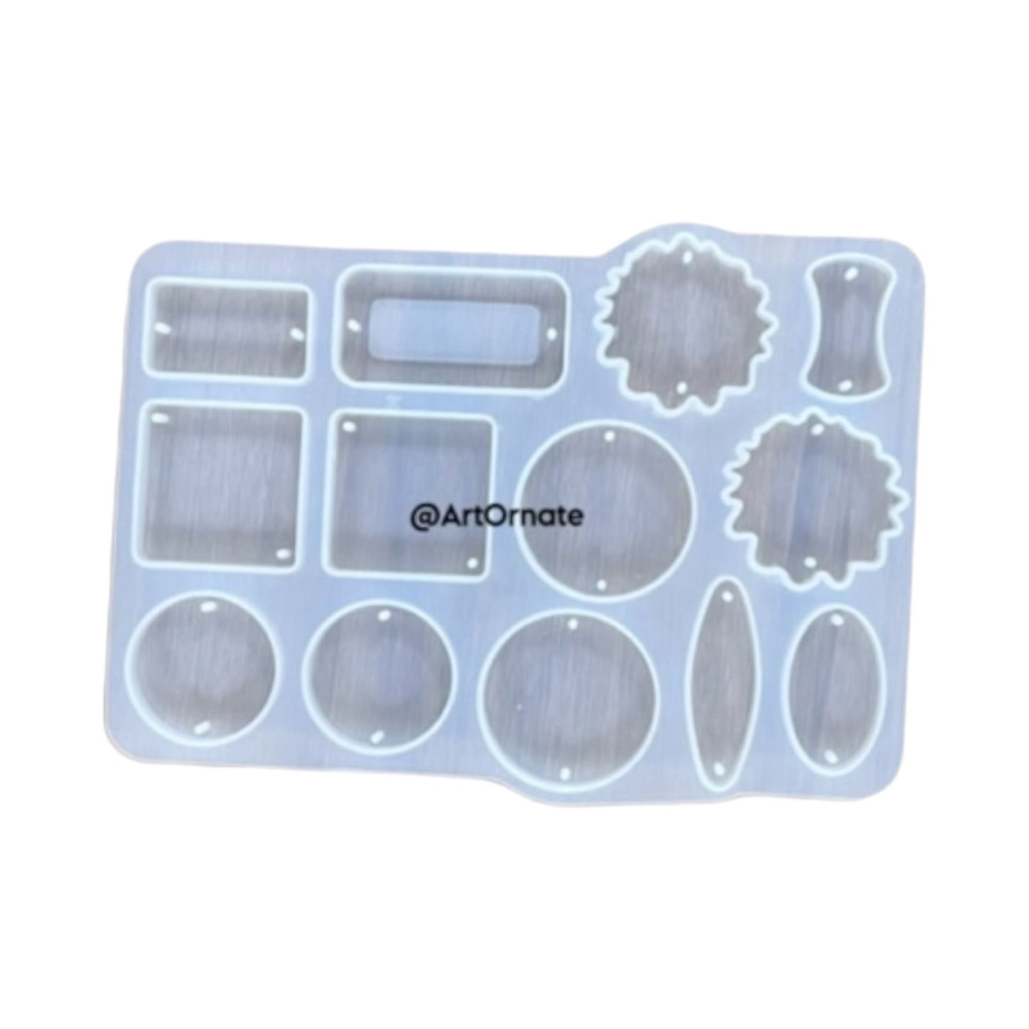 13 Cavity Rakhi Silicone Mould