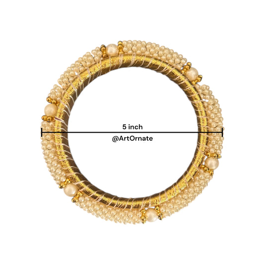 Premium Pearl Ring for Resin Pooja Thali and Decorative Diya Craft – Resin Art Material Online India by ArtOrnate