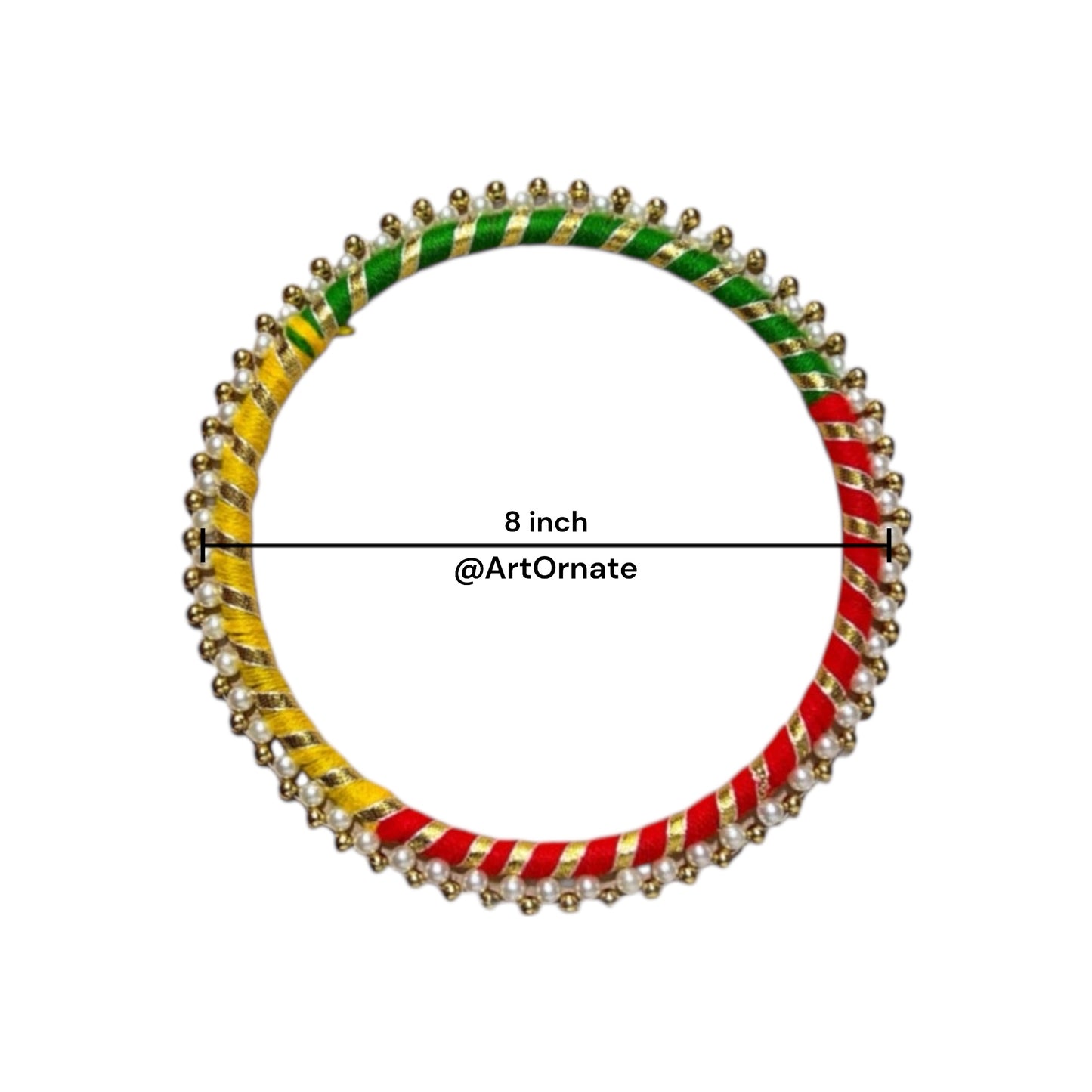 Pearl Ring Decoration for Resin Diya and Pooja Thali – Artistic Resin Craft Supply by ArtOrnate India