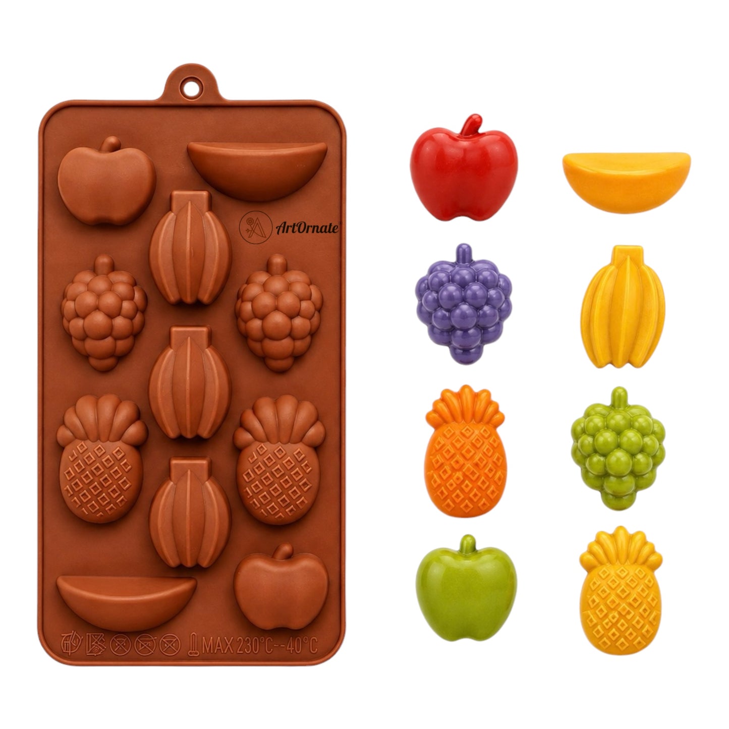 11 Fruit Silicone Mould