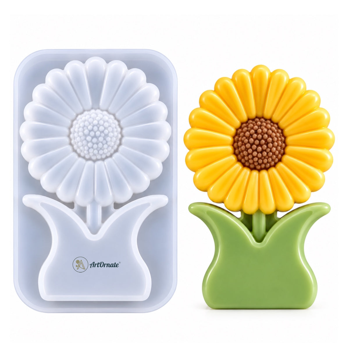 Big Sunflower Silicone Mould