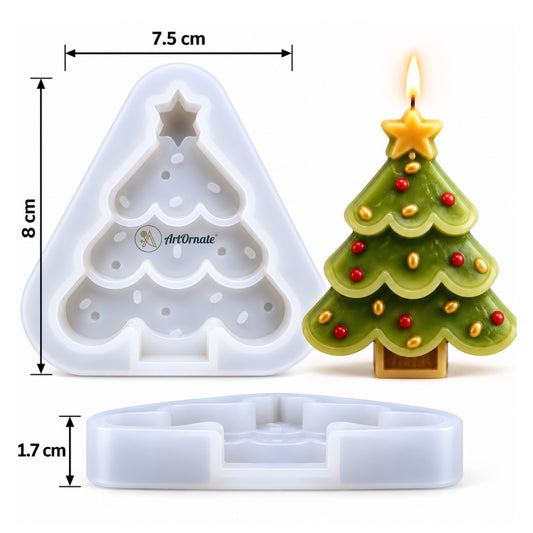 Christmas Tree Silicone Mould (MB1350)