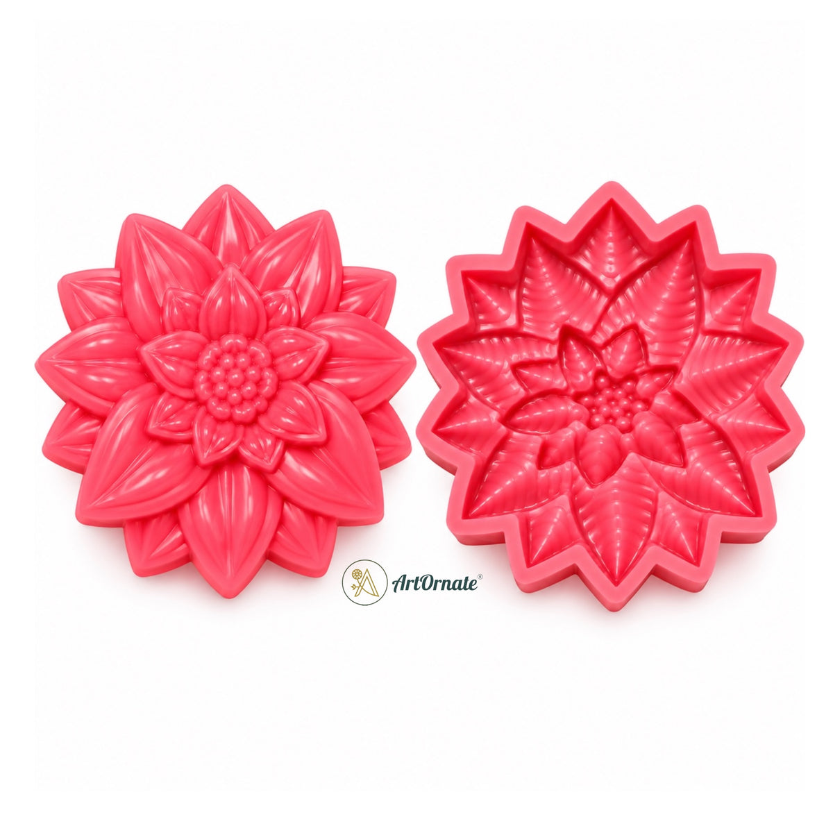 Flower Candle Mould (MB1300)