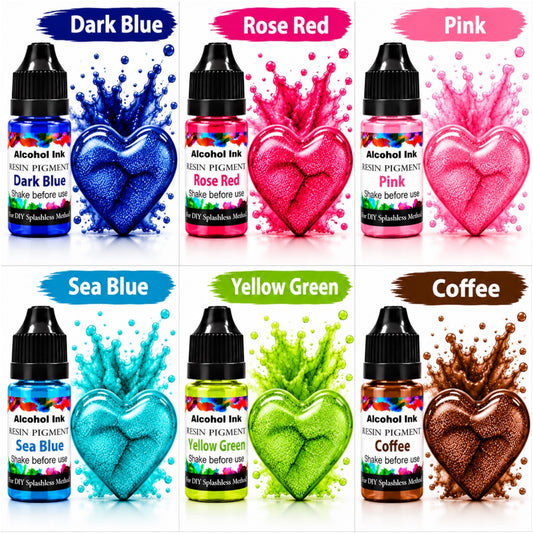 Alcohol Ink Set of 6 - C
