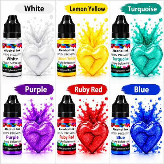 Alcohol Ink Set of 6 - B