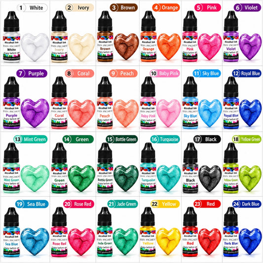 Alcohol Ink Set of 24