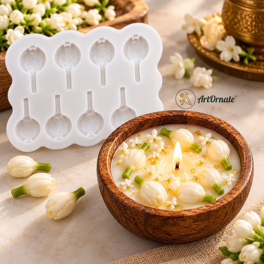 Mogra Buds Candle Silicone Mould