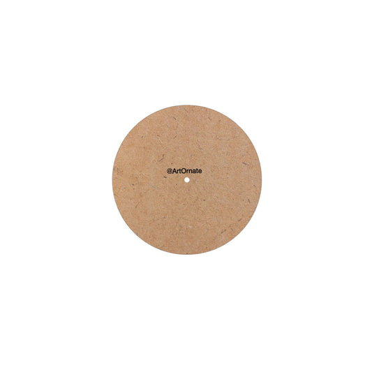 14 inch Round MDF Clock Base - 4mm